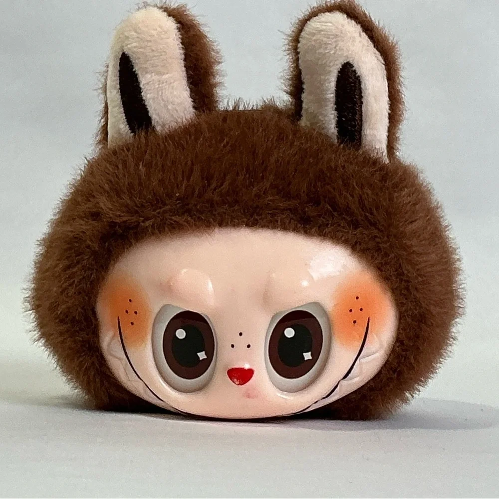 Labubu The Monsters Brown SECRET Cocoa Macaron Keychain Musical Pop Mart New